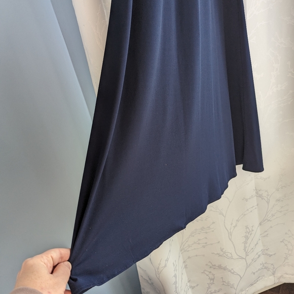 Navy dress by Jessica - Picture 3 of 5